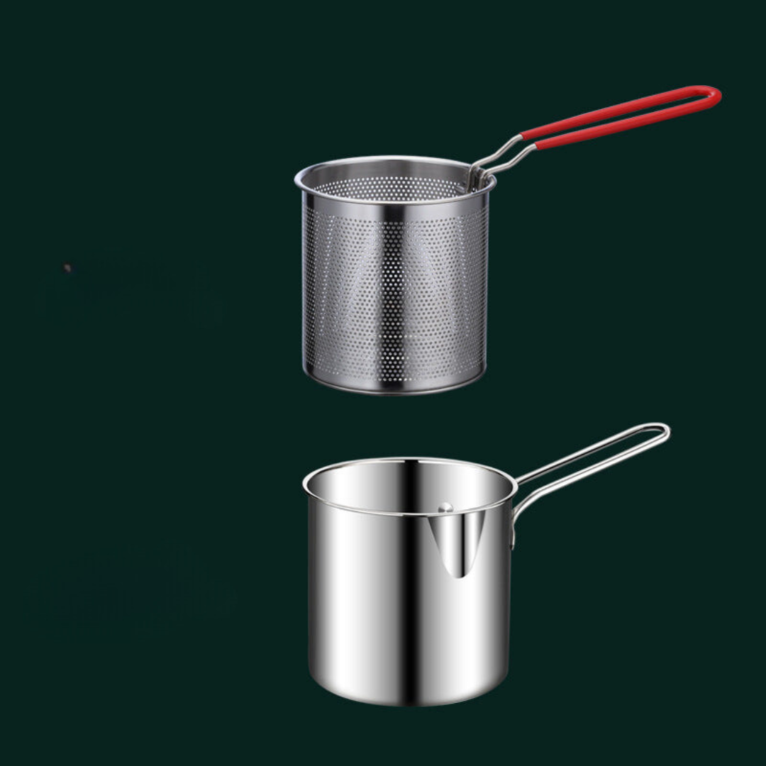 CrispMaster - Compacte Frituurpan voor Snacks