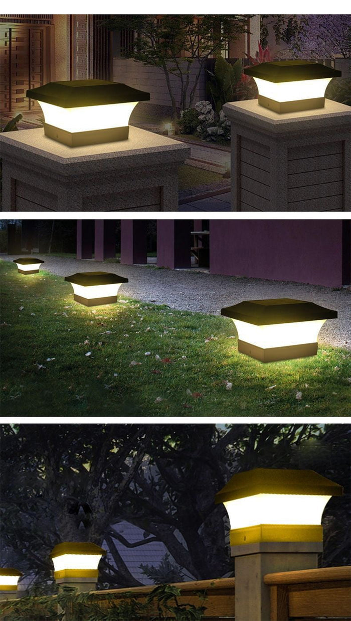 Solinova – Moderne Zonne-energie LED Buitenlamp