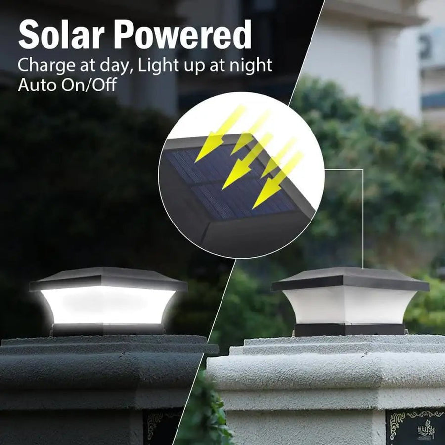 Solinova – Moderne Zonne-energie LED Buitenlamp