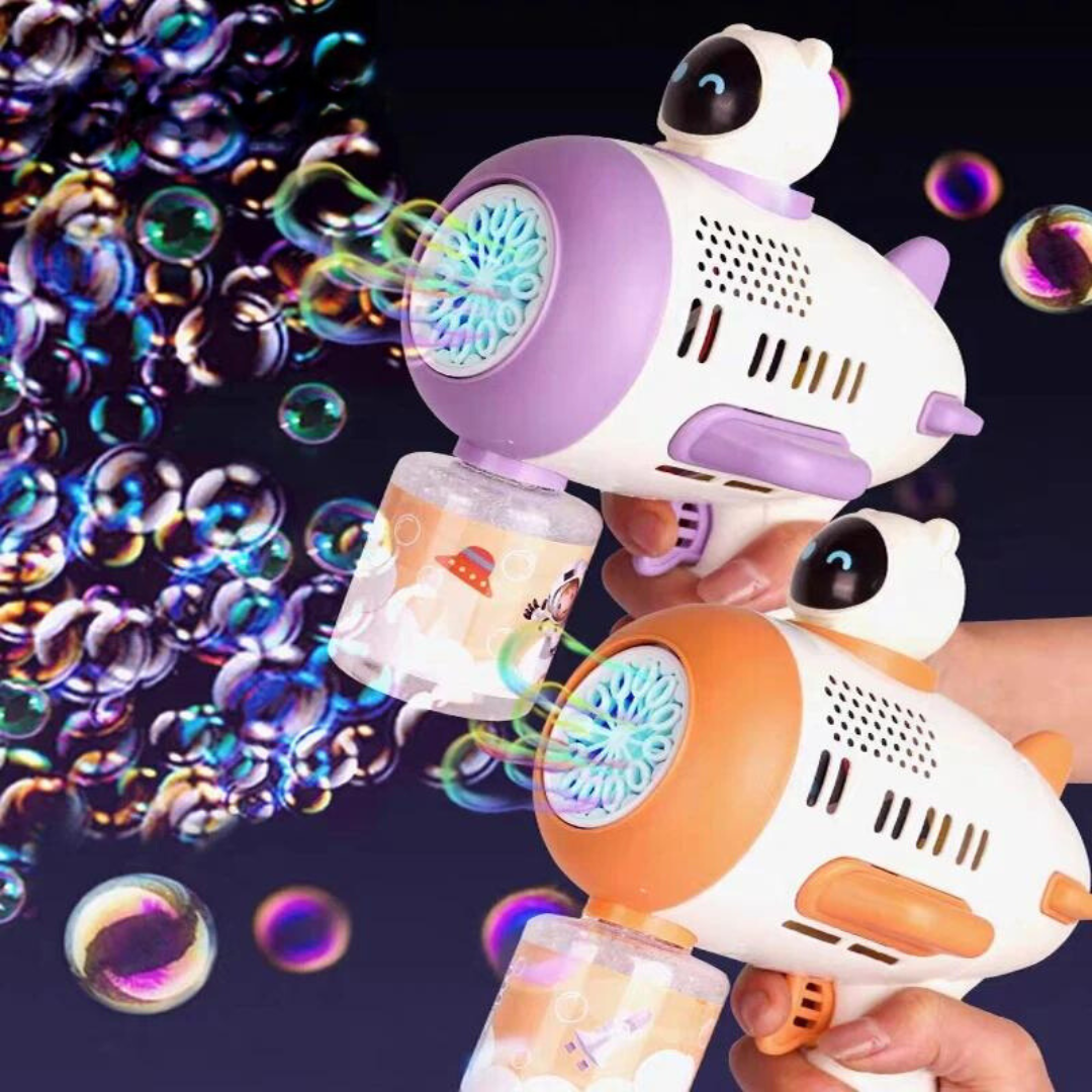 Spaceman Bubble Blaster - Innovatief Bubbelspeelgoed voor Buitenplezier