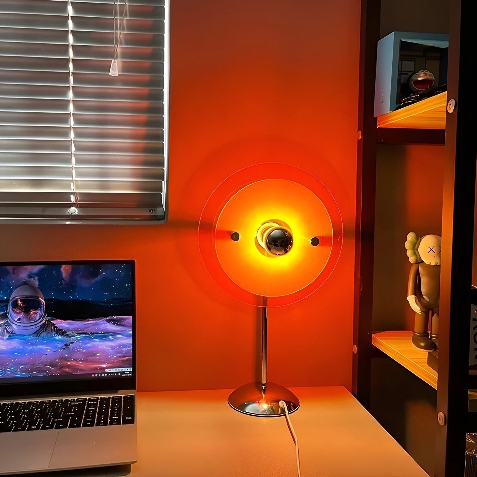 Sfeervolle Zonsondergang Lamp - Creëer Rustgevende Avondmagie