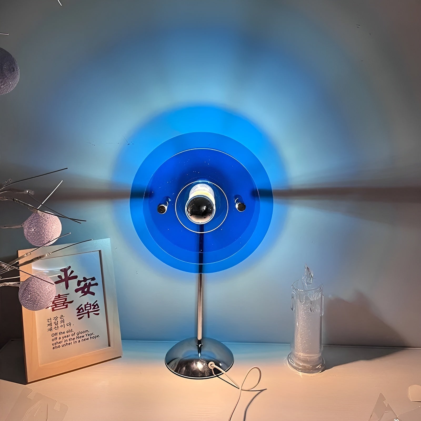 Sfeervolle Zonsondergang Lamp - Creëer Rustgevende Avondmagie