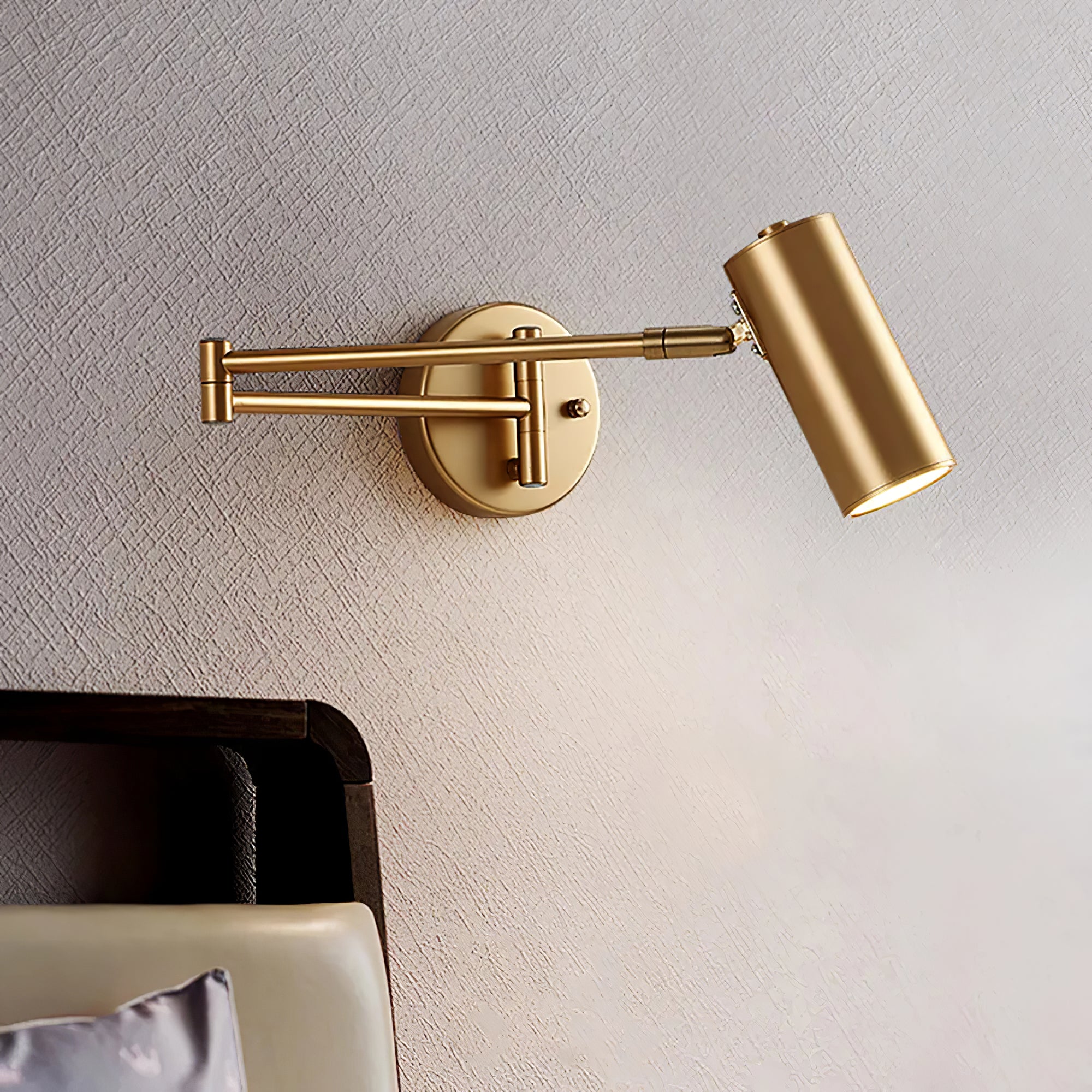 ModernGlow - Strakke Wandlamp van Metaal en Acryl