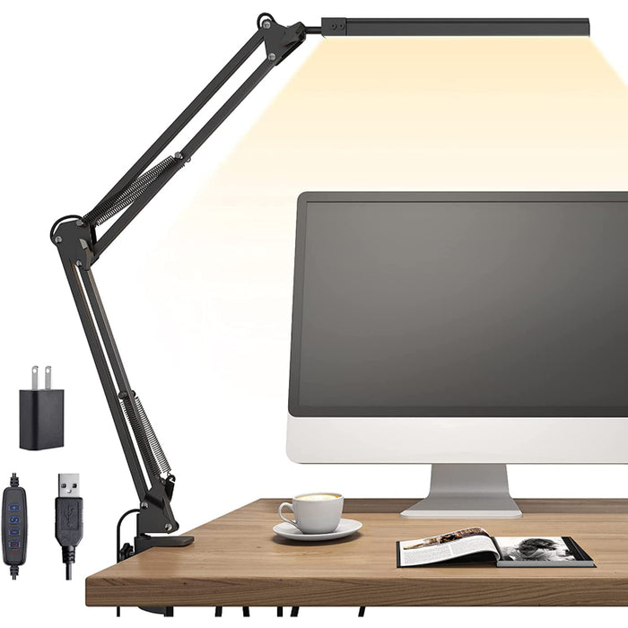 LED Bureaulamp - Verstelbare lamp met klem