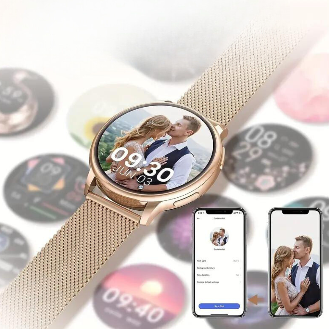 TechStyle Smartwatch - Trendy Design en Geavanceerde Functionaliteit