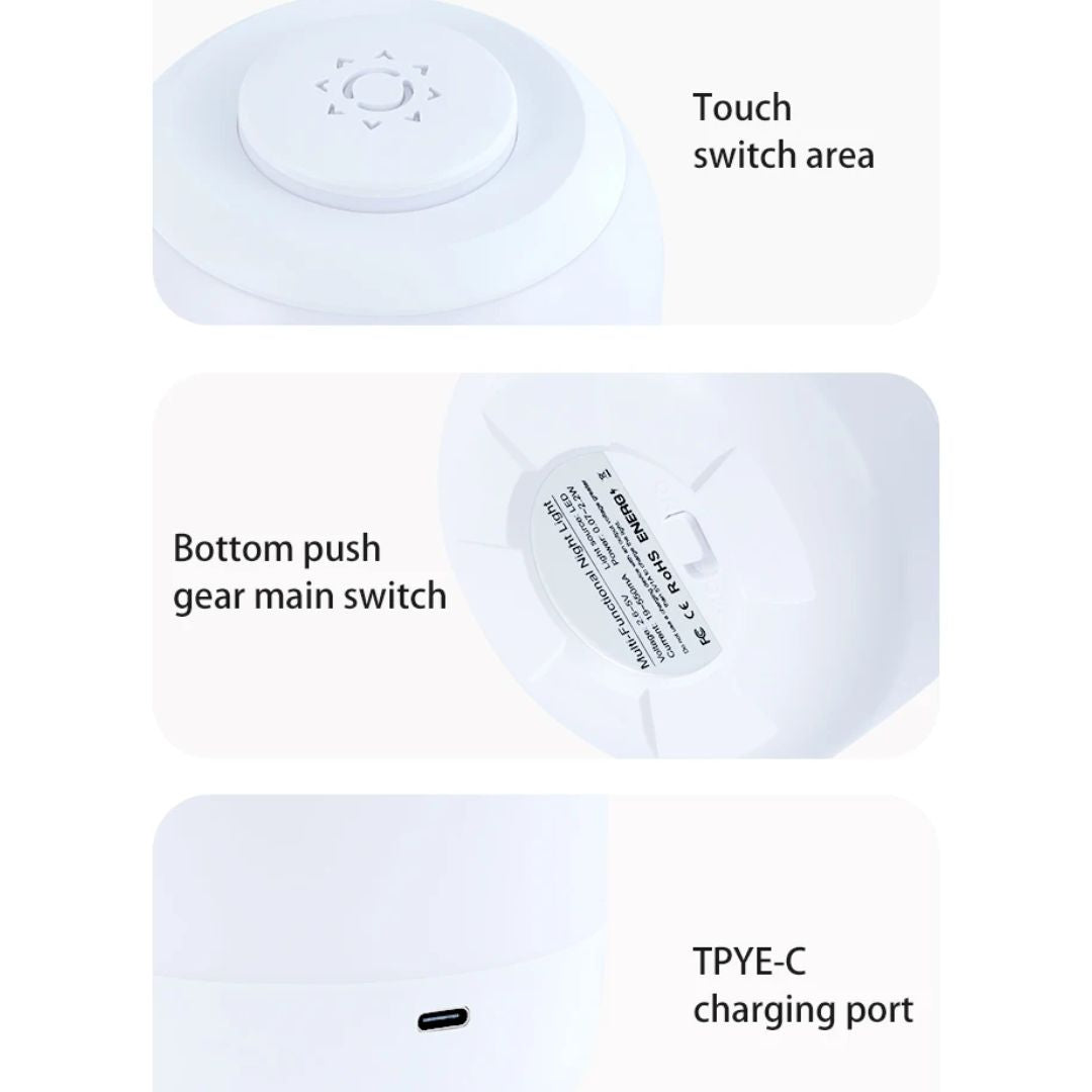 Callie Portable Desk Light - Stijlvolle Oplaadbare Bureauverlichting