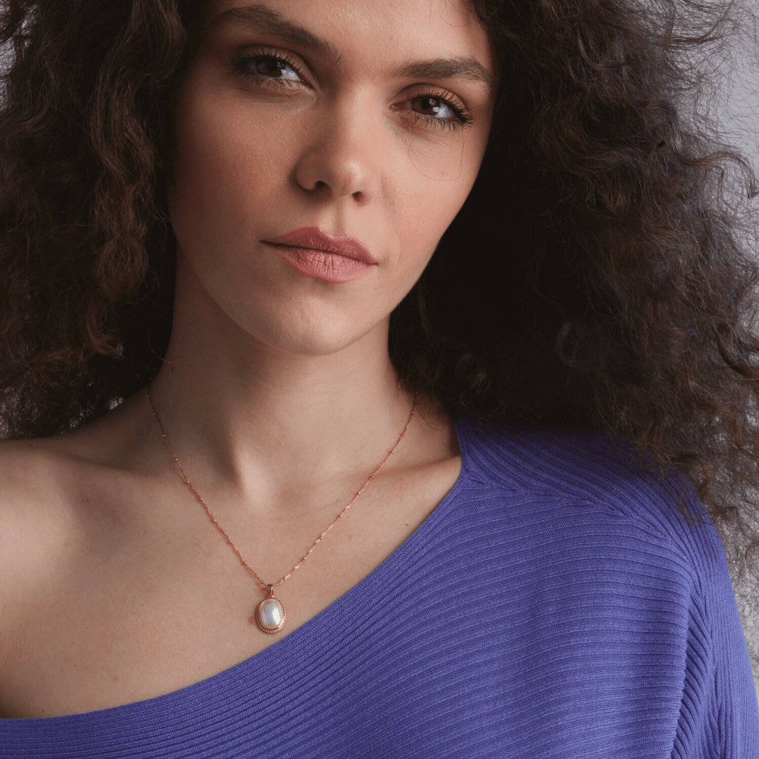 LuminaPearl Necklace - Elegante Gouden Vintage Sieraden