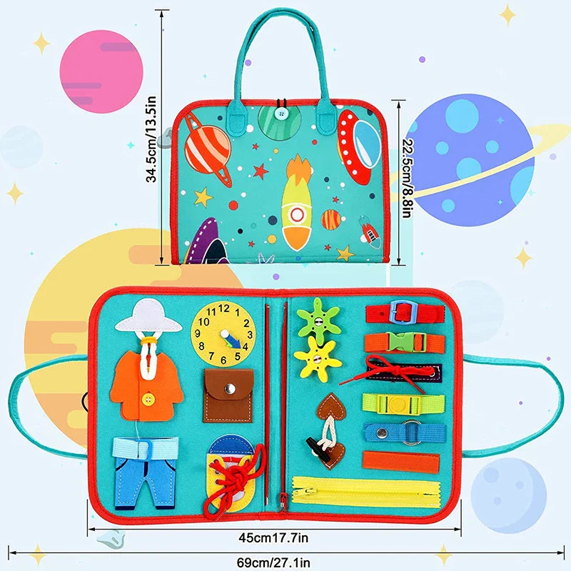 SensePlay - Montessori Peuterboek met Kleuren en Vormen