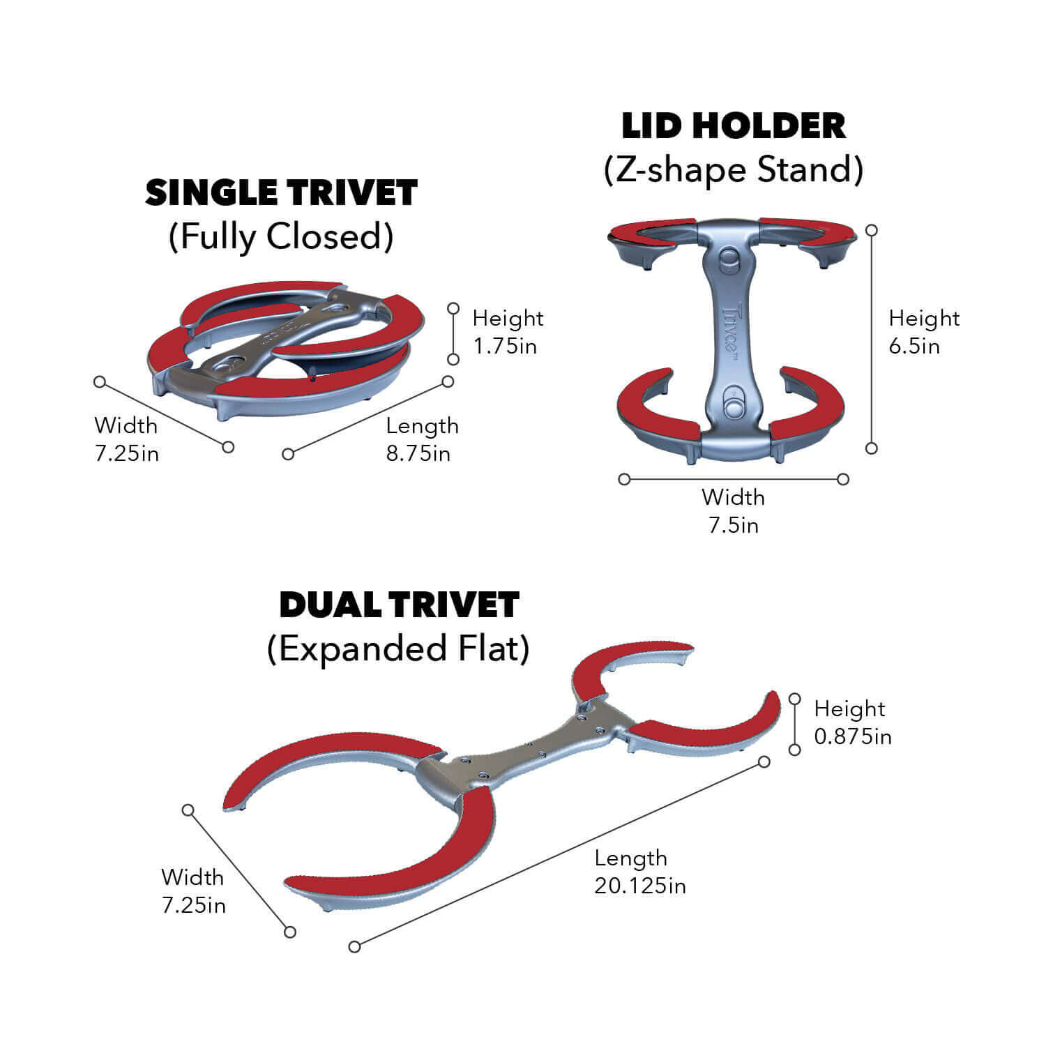 LidGrip Ease – Stijlvolle Multifunctionele Dekselhouder en Onderzetter