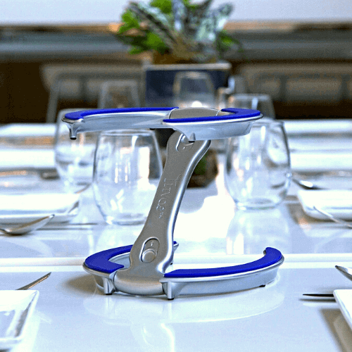 LidGrip Ease – Stijlvolle Multifunctionele Dekselhouder en Onderzetter