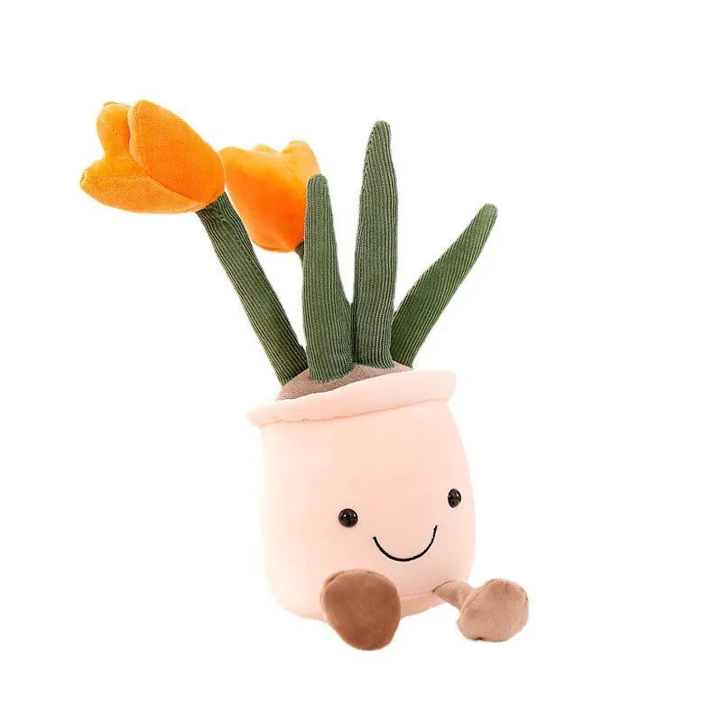 BloomBuddy - Schattige Bloemen Knuffel voor Kinderen