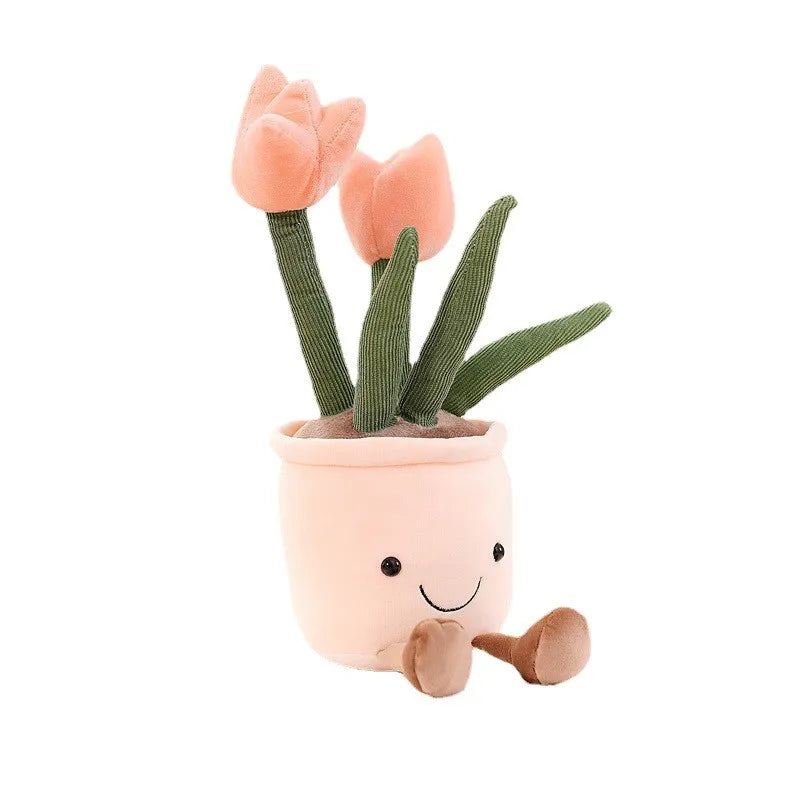 BloomBuddy - Schattige Bloemen Knuffel voor Kinderen
