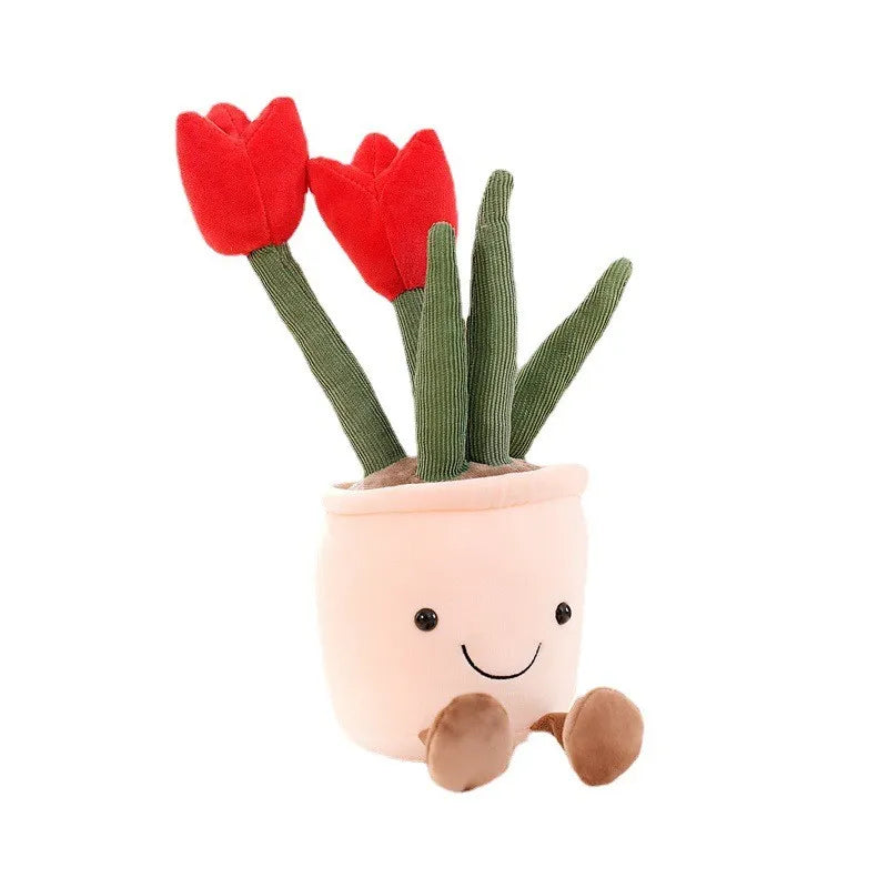 BloomBuddy - Schattige Bloemen Knuffel voor Kinderen