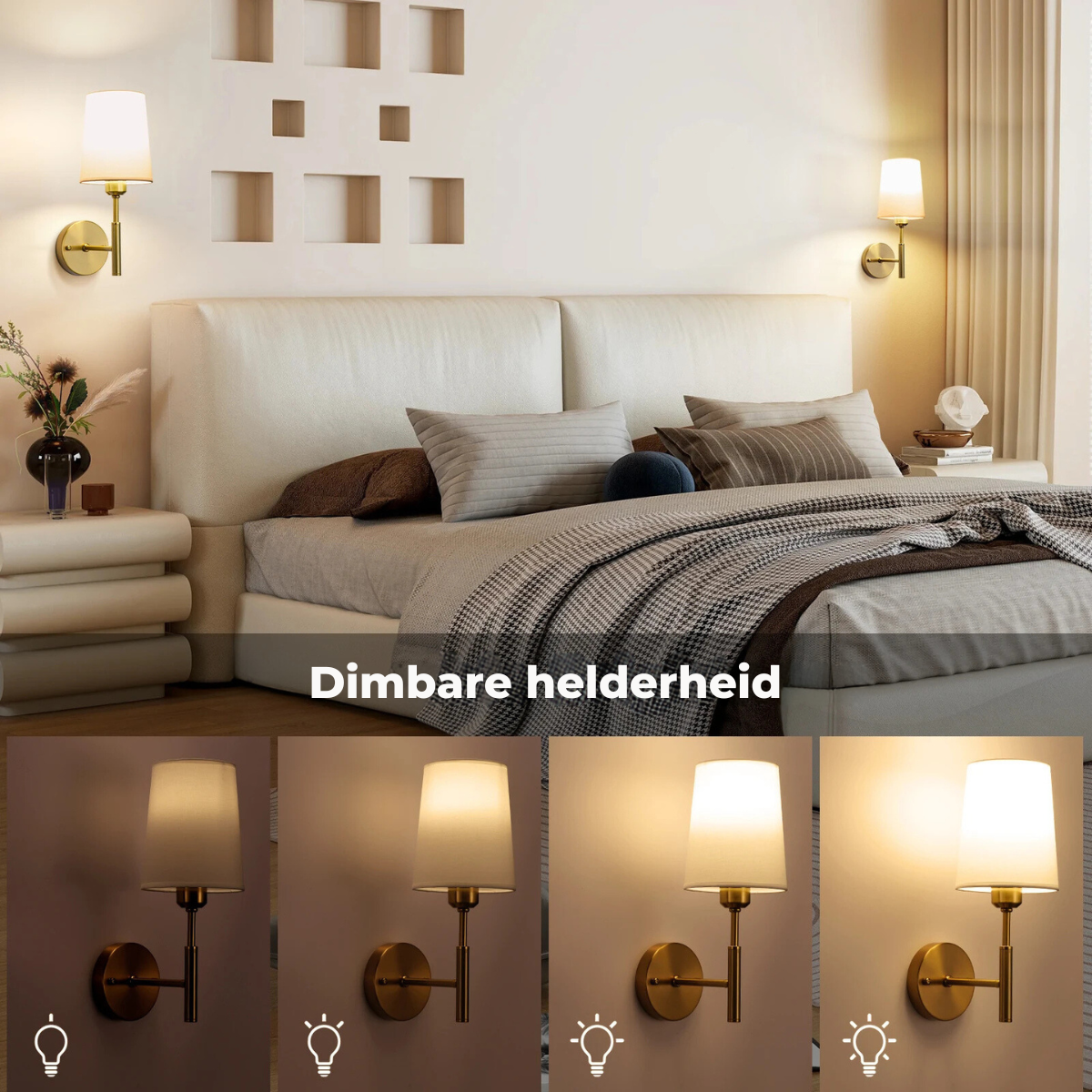 Nova Wandlamp™ - Draadloze Oplaadbare Wandlamp