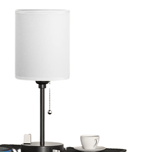Elegante Tafellamp met Slimme Oplaadmogelijkheden en Drie Kleuren
