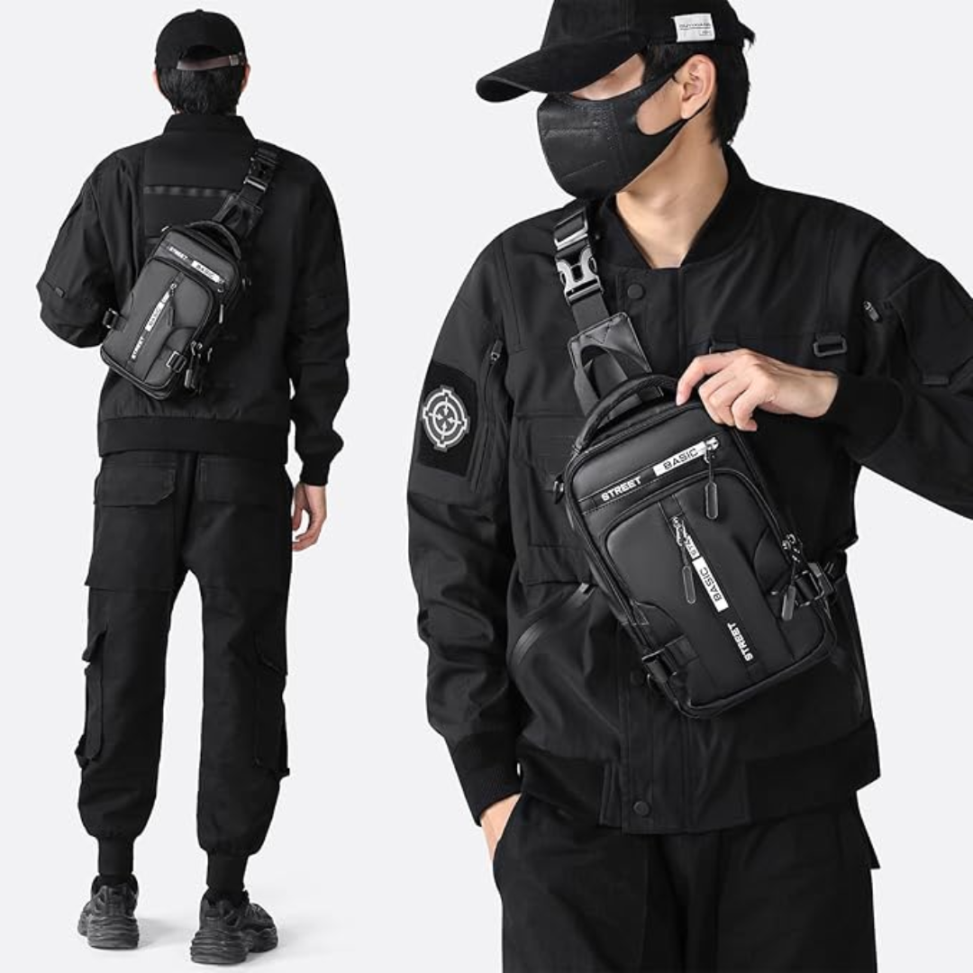 UrbanLite - Stijlvolle Crossbody Rugzak voor Dagen in de Stad