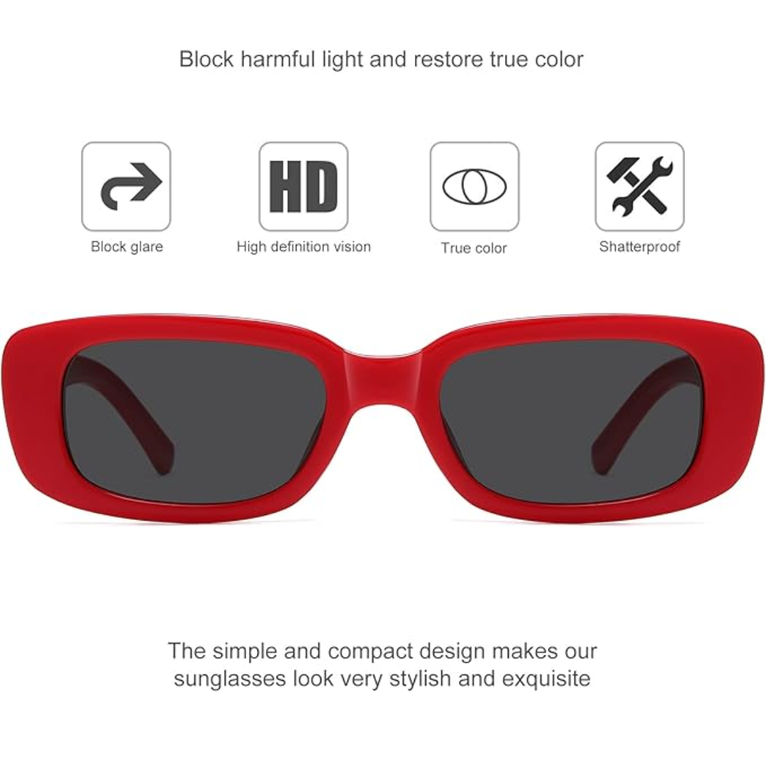 Aria Vision - Retro Y2K Zonnebril voor Stijlbewuste