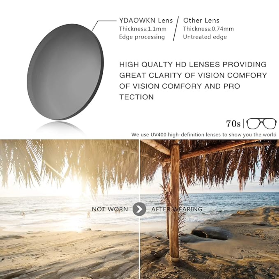 AviatorIndie - Retro Zonnebril voor Avonturiers