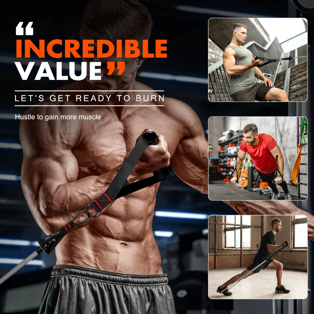 PowerFlex – Weerstandsbanden Set voor Full Body Training