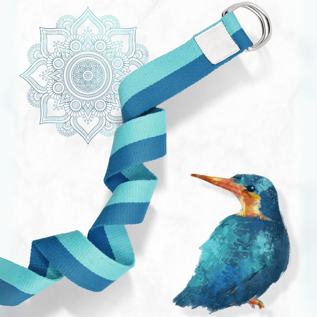 FlexFit – Verstelbare Yoga Band met D-Ring