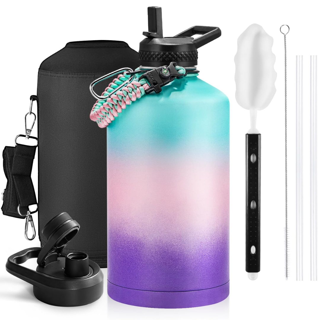HydraPure – Duurzame Waterfles met Paracord Handvat