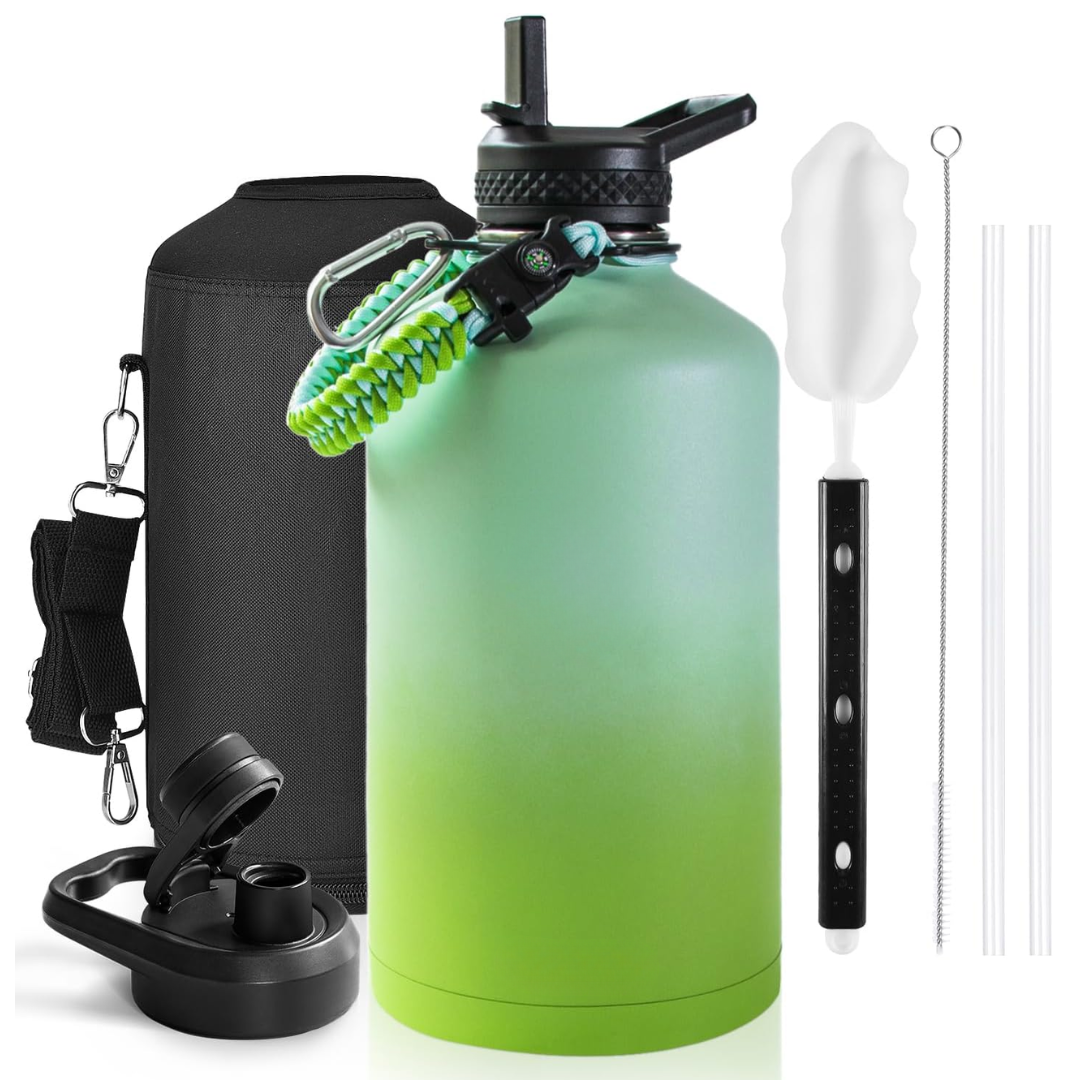 HydraPure – Duurzame Waterfles met Paracord Handvat