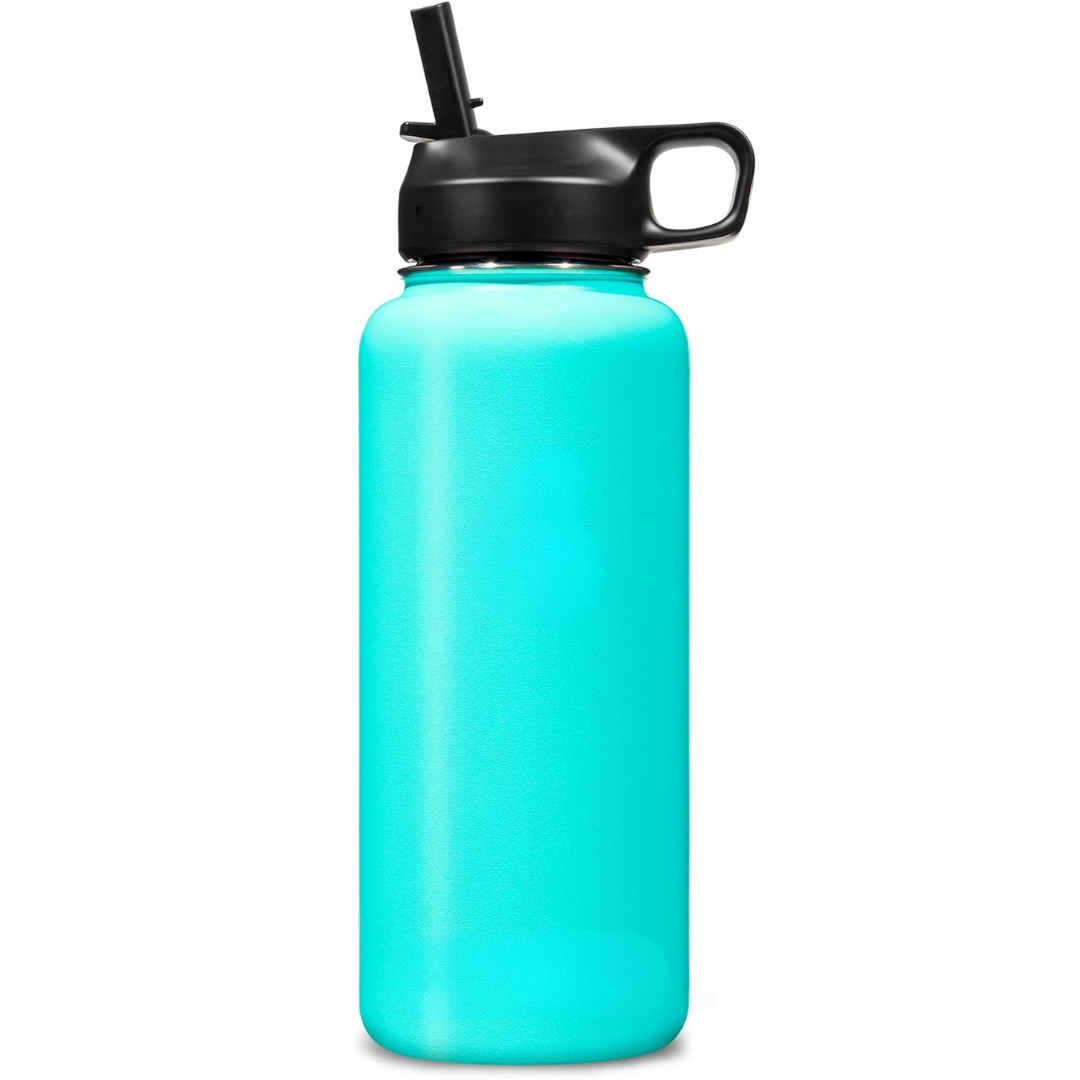 HydroElite – RVS Fles met Rietje voor Dranken