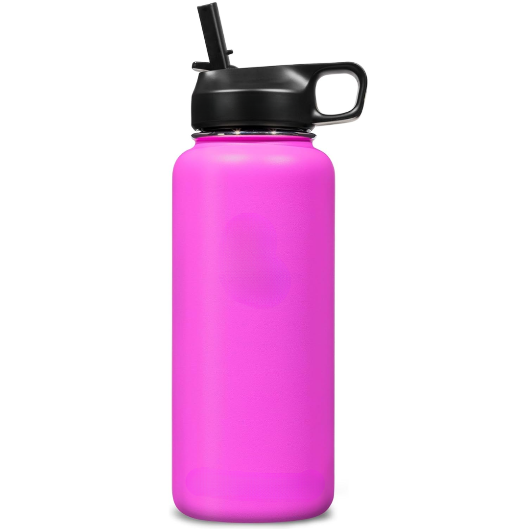 HydroElite – RVS Fles met Rietje voor Dranken