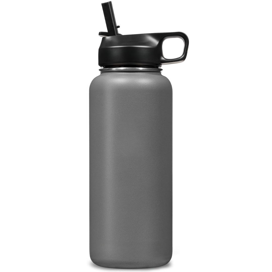 HydroElite – RVS Fles met Rietje voor Dranken