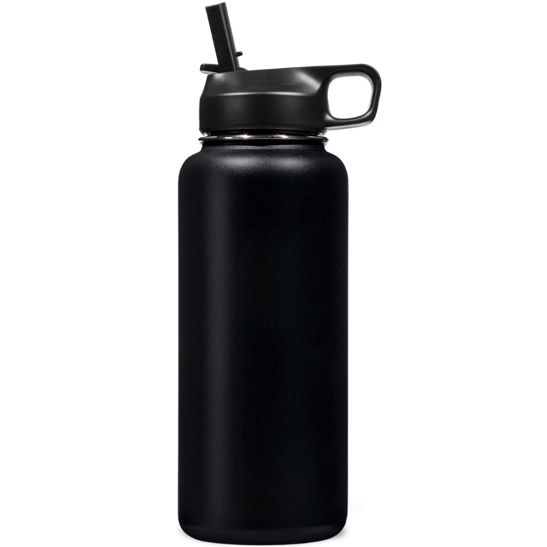 HydroElite – RVS Fles met Rietje voor Dranken