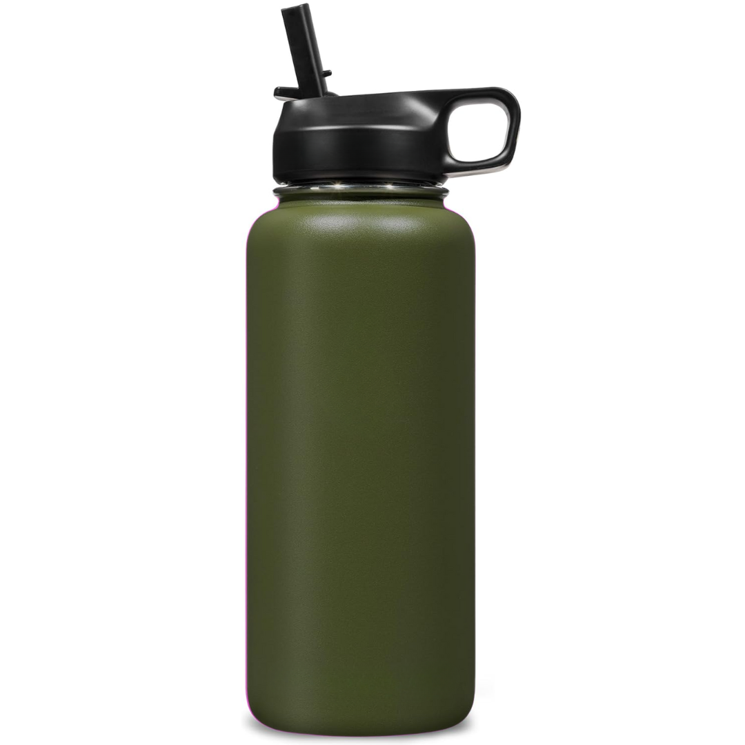 HydroElite – RVS Fles met Rietje voor Dranken
