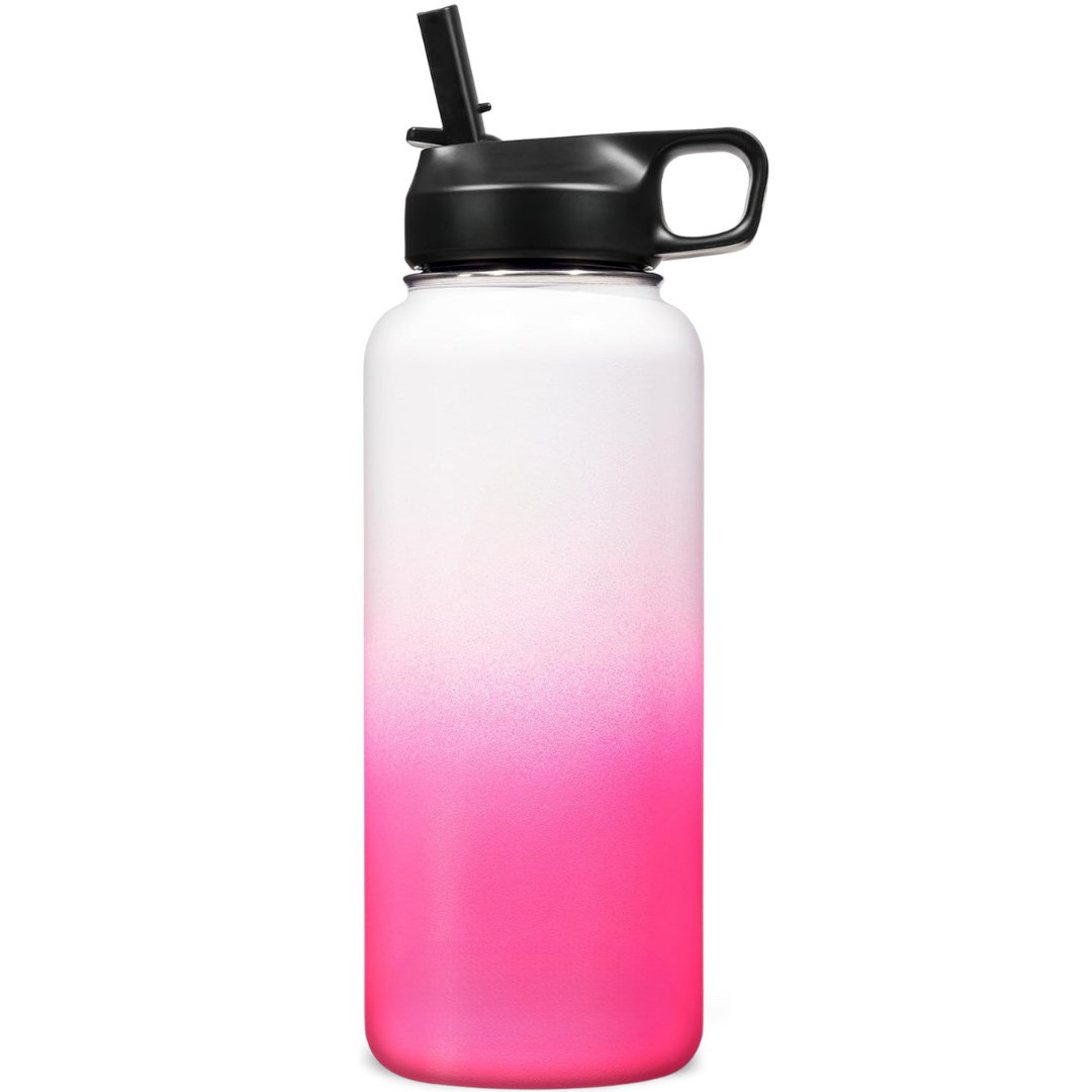 HydroElite – RVS Fles met Rietje voor Dranken