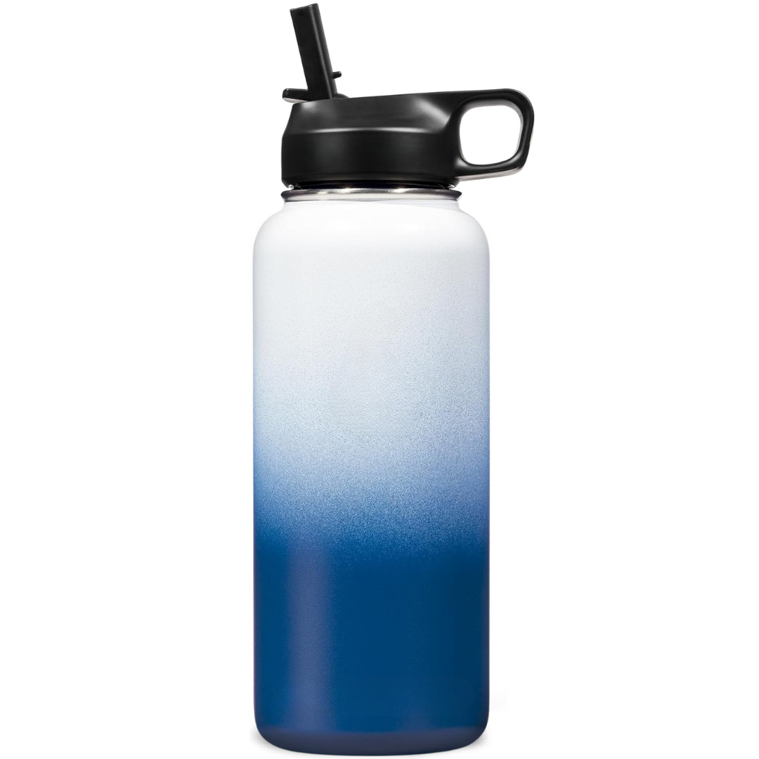 HydroElite – RVS Fles met Rietje voor Dranken