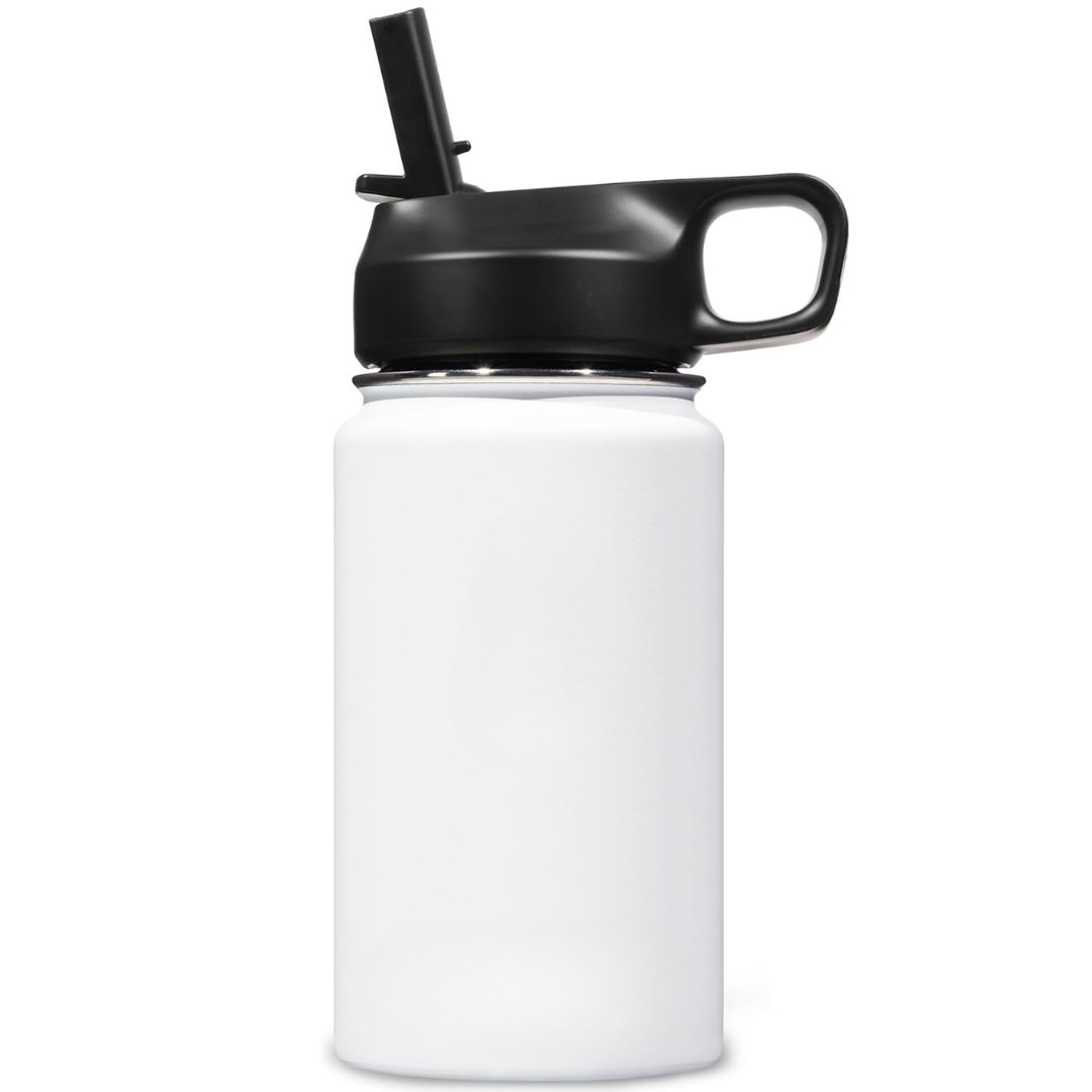 HydroElite – RVS Fles met Rietje voor Dranken