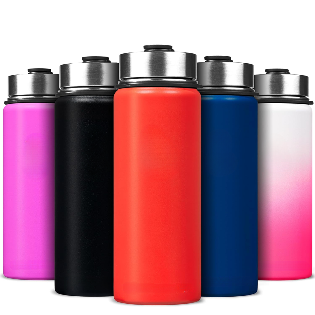 HydroElite – RVS Fles met Rietje voor Dranken