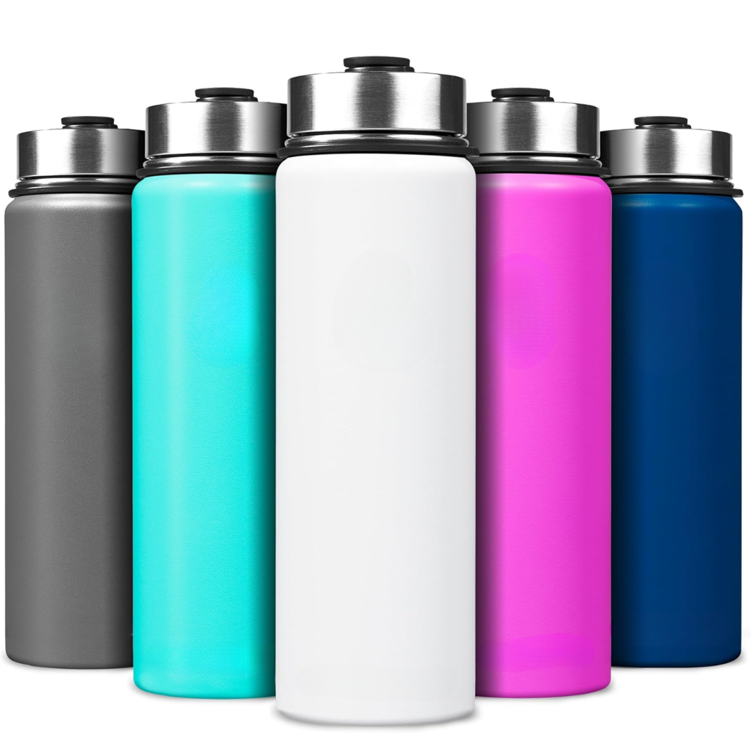 HydroElite – RVS Fles met Rietje voor Dranken