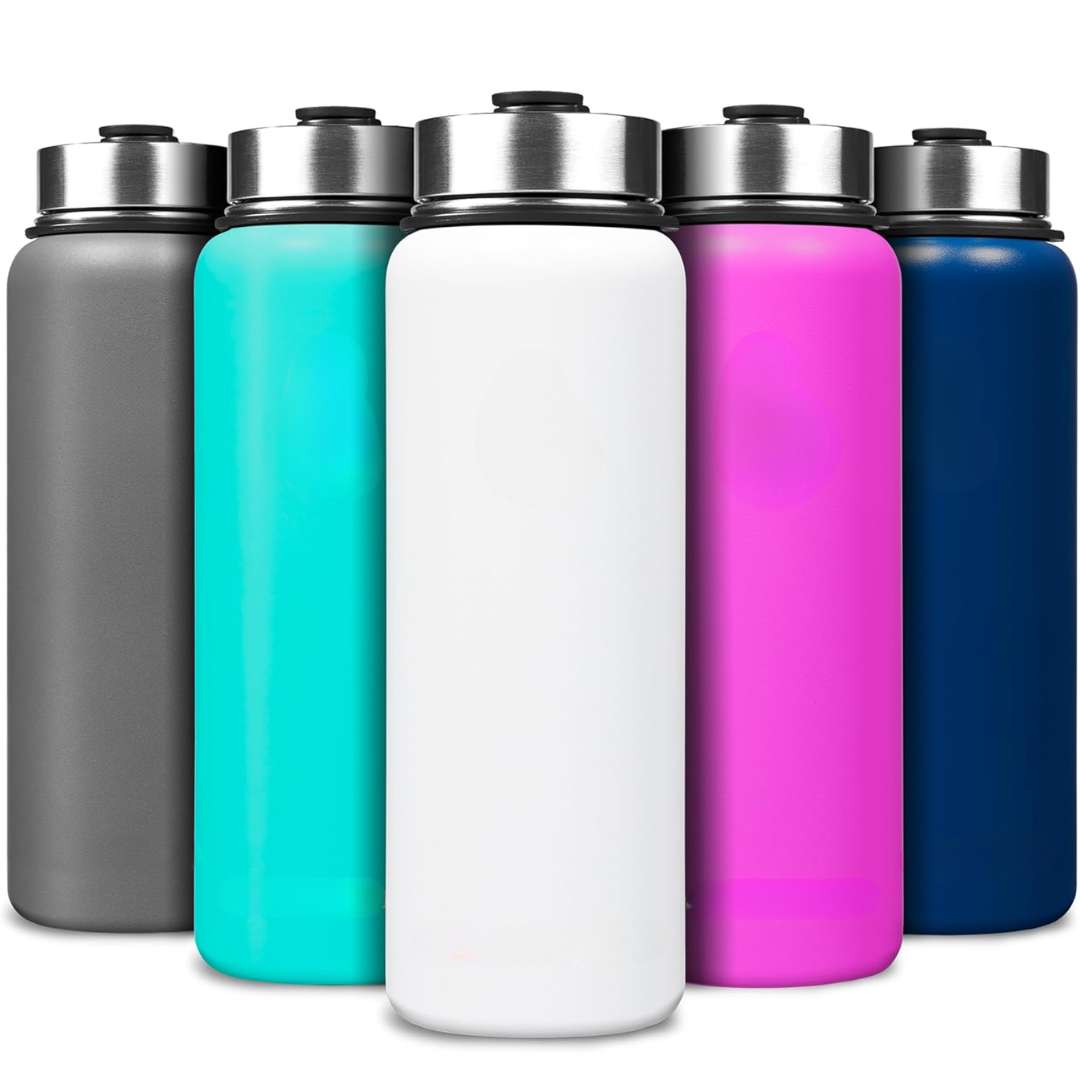 HydroElite – RVS Fles met Rietje voor Dranken