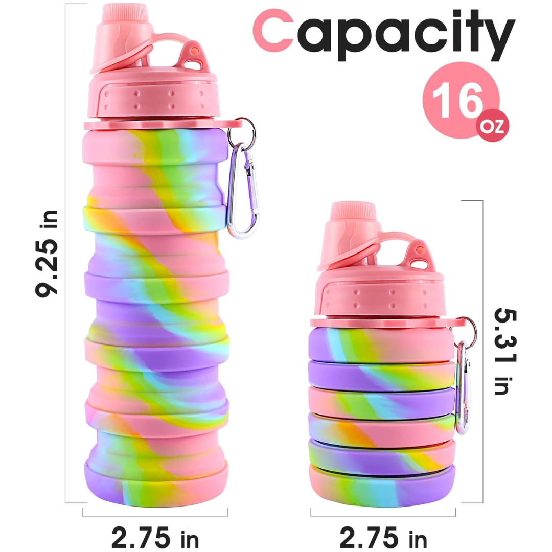 FlexiHydrate - Compact Inklapbare Waterfles voor Reizen