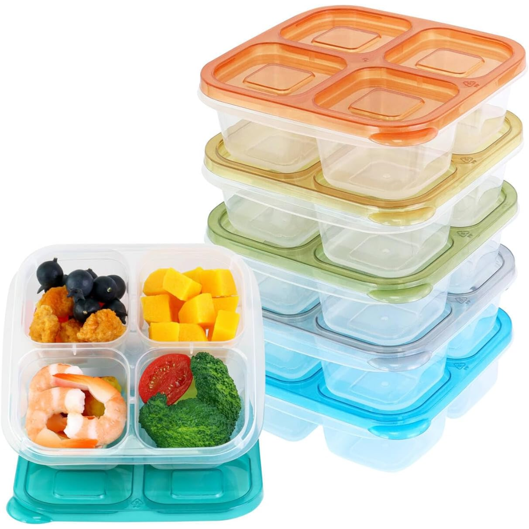 EcoMeal - Herbruikbare Bento Box Set 6 Stuks