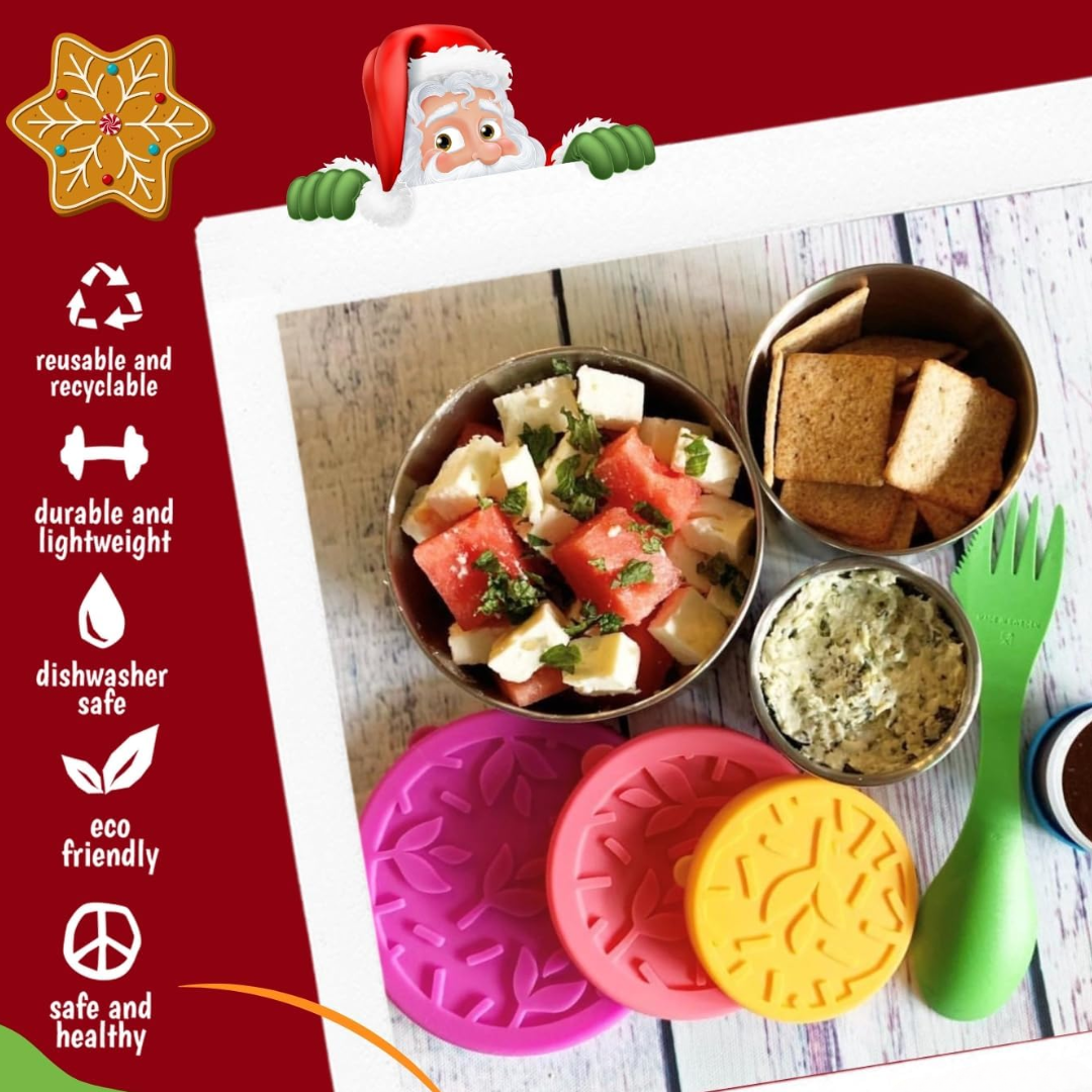 FreshBox Set – RVS Lunchdozen met Deksels