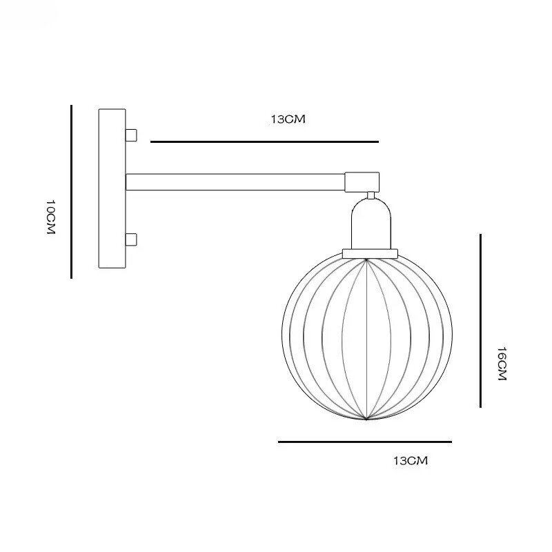 LightCrown Wall Lamp - Strakke Moderne Verlichting