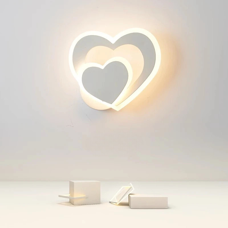 HeartGlow Wall Lamp - Moderne LED Verlichting