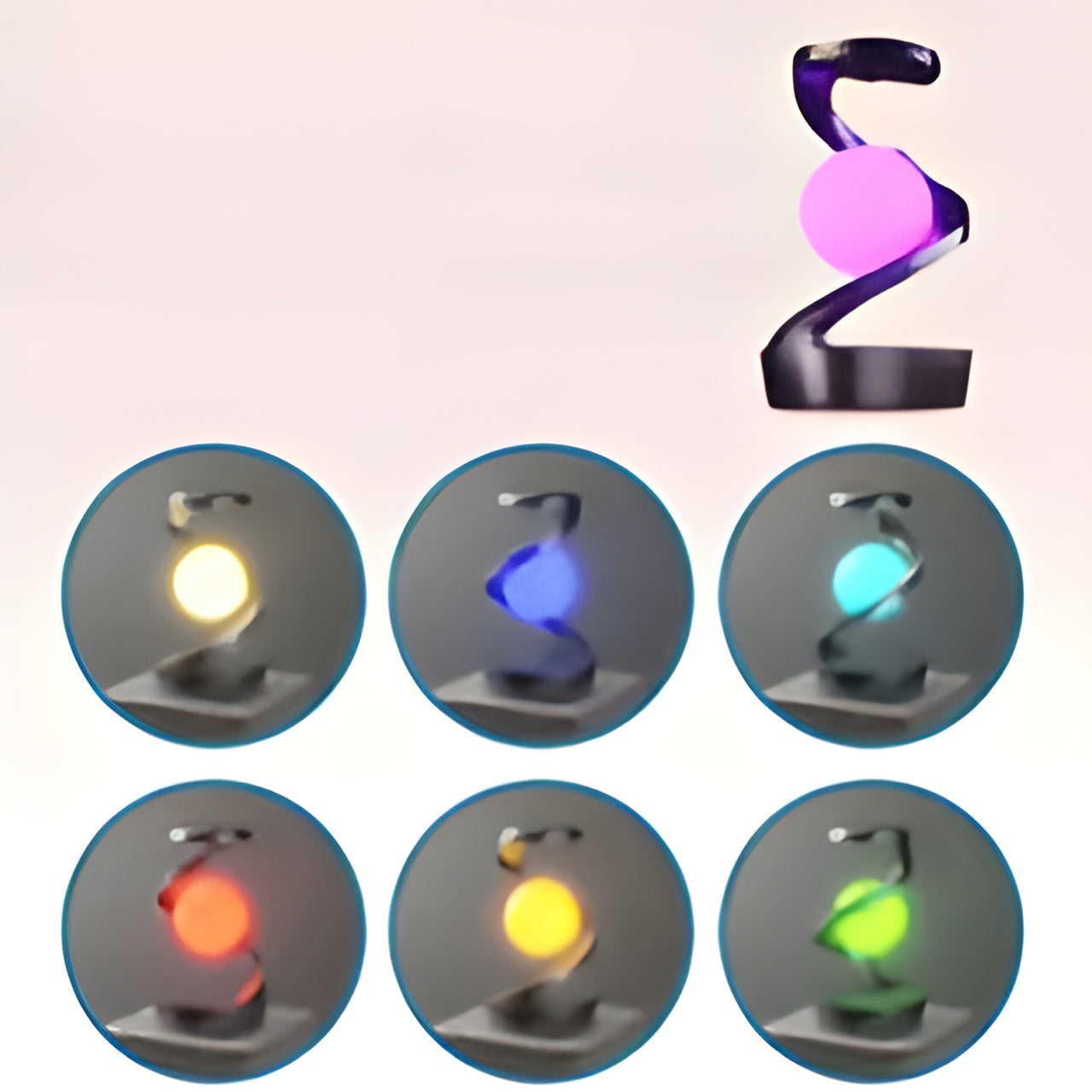 Futuristische FloatCharge Verlichtingswonder met Draadloze Oplader