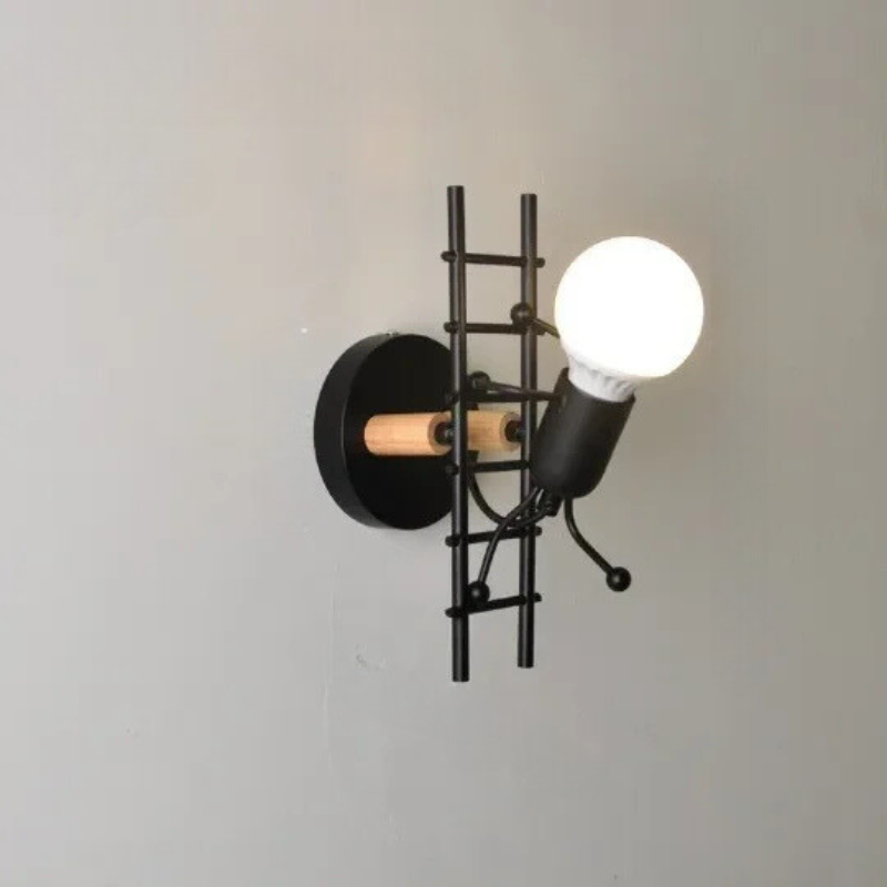 RobotLume – Trendy LED Wandlamp voor Kids