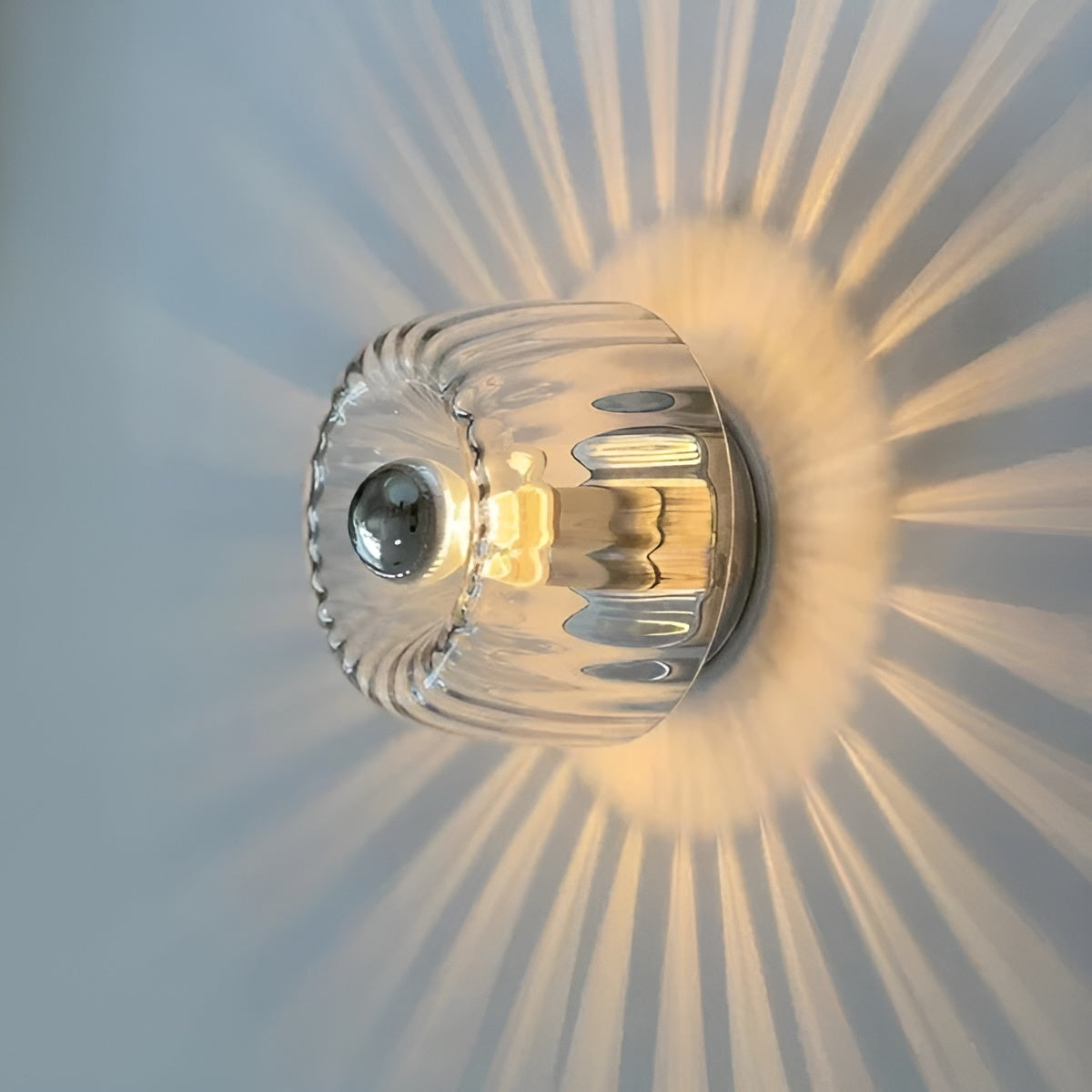 ScandiElegance Wandlamp – Moderne Glazen Verlichting met Bauhaus Charme