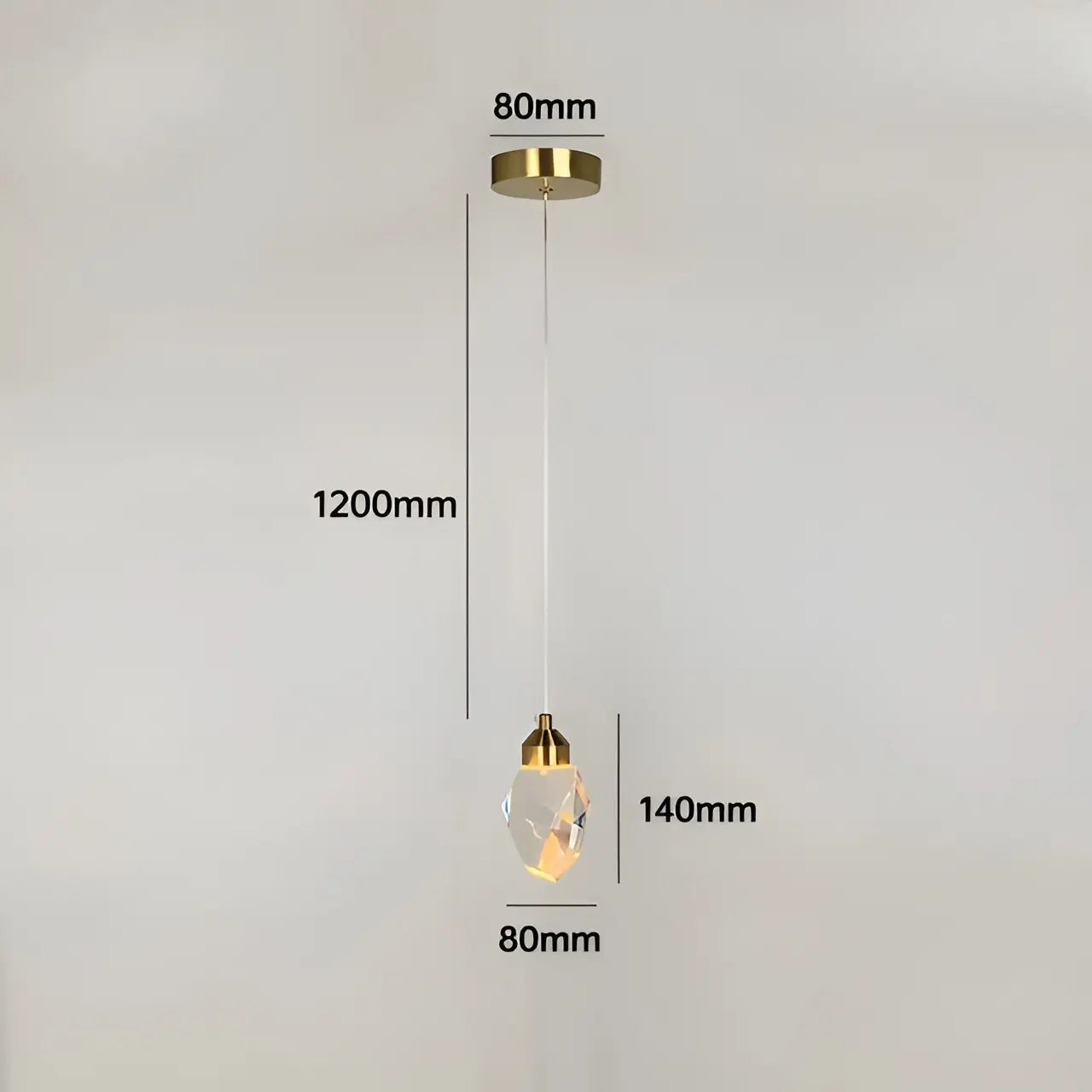 Luxueuze Kristal Hanglamp met LED Verlichting - CrystalElegance