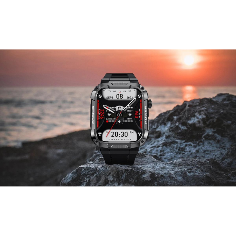 ForceGuard Watch – Militaire Kwaliteit Smartwatch voor Dagelijks Gebruik