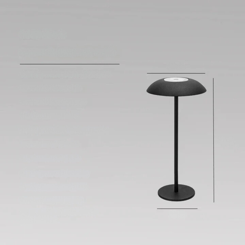 TouchGlow - Elegante Draadloze Tafellamp met Aanraakbediening