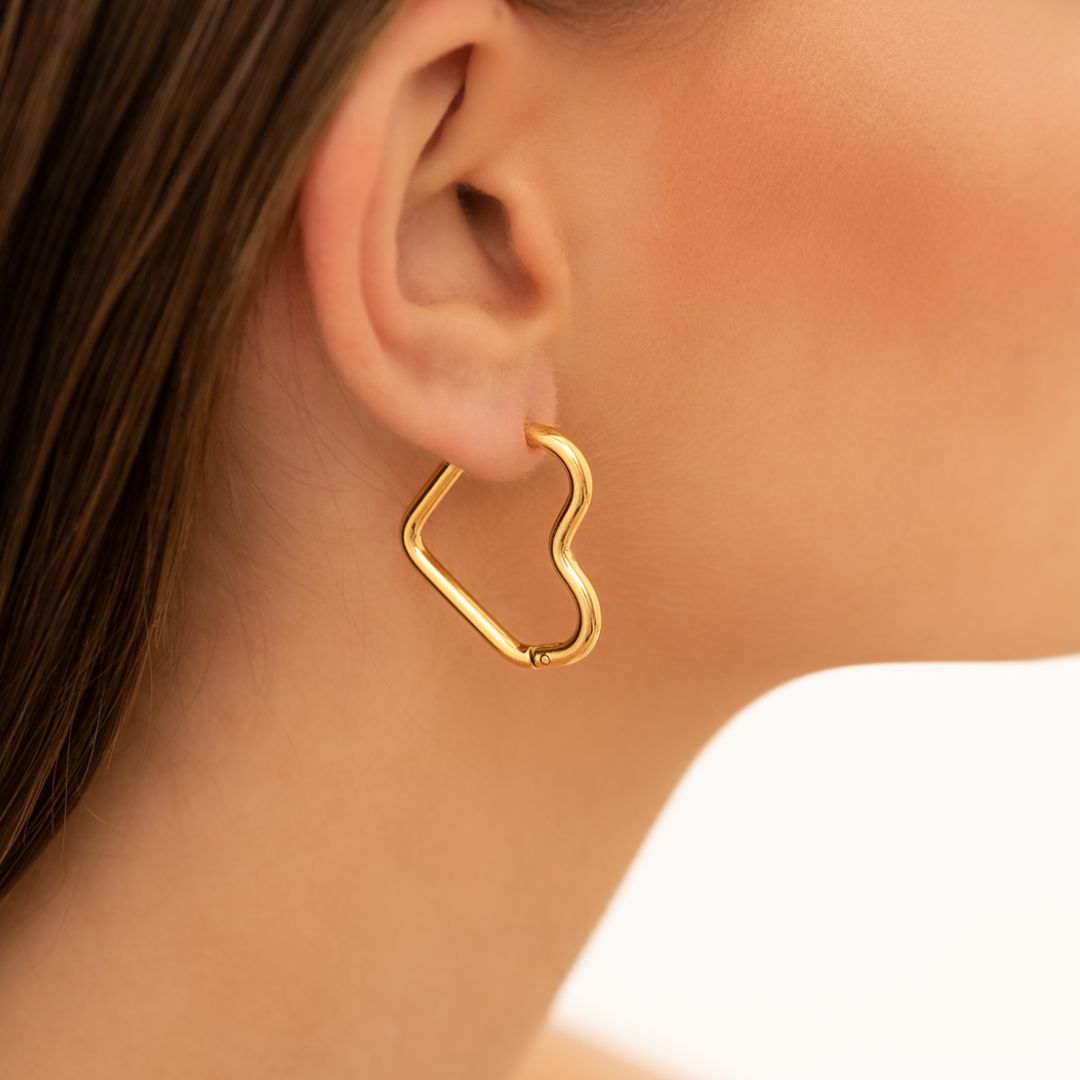HeartLuxe Earrings - Elegante en Trendy Oorringen