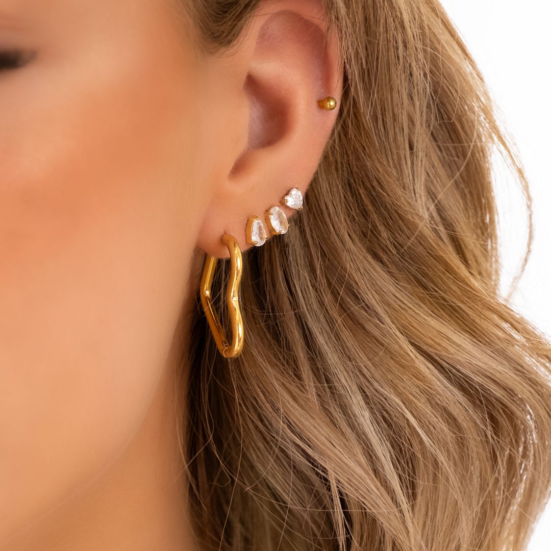 HeartLuxe Earrings - Elegante en Trendy Oorringen